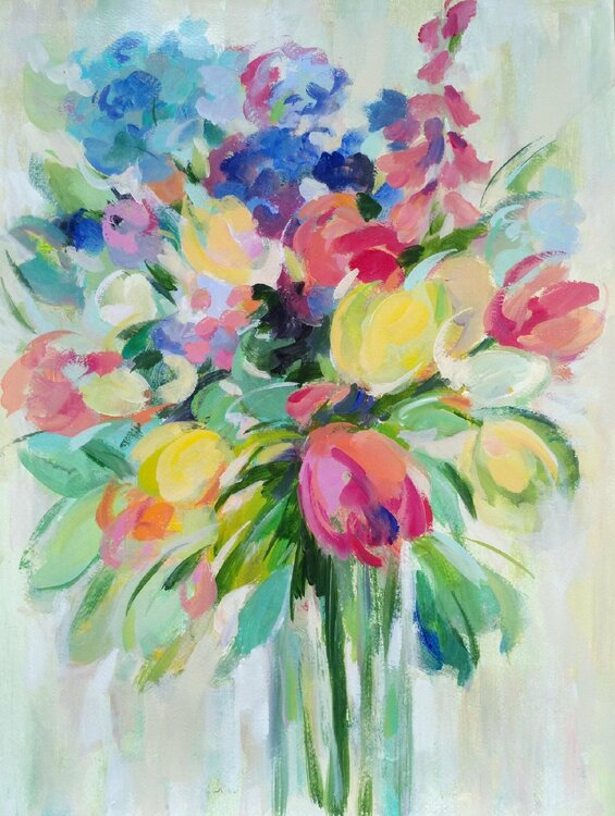 Colorful Bouquet by Silvia Vassileva