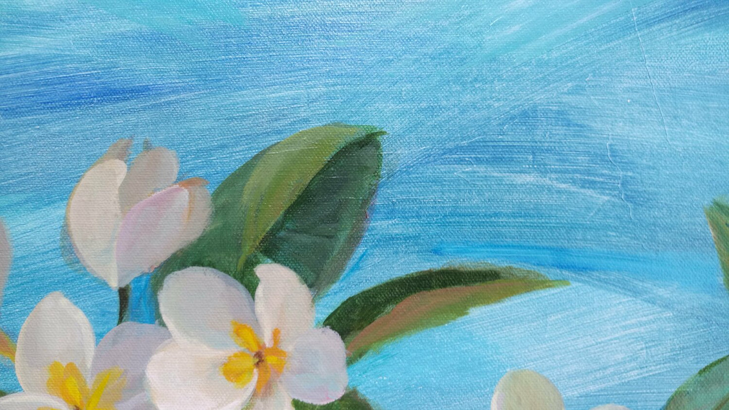 Oceanside Plumeria - Detail 4
