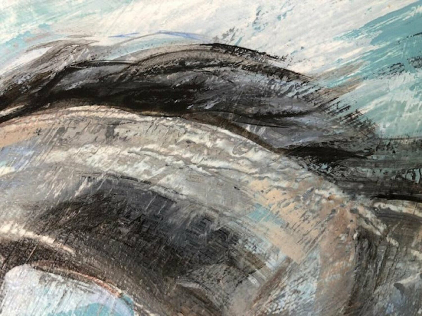 Horse by the Sea - Detail 3