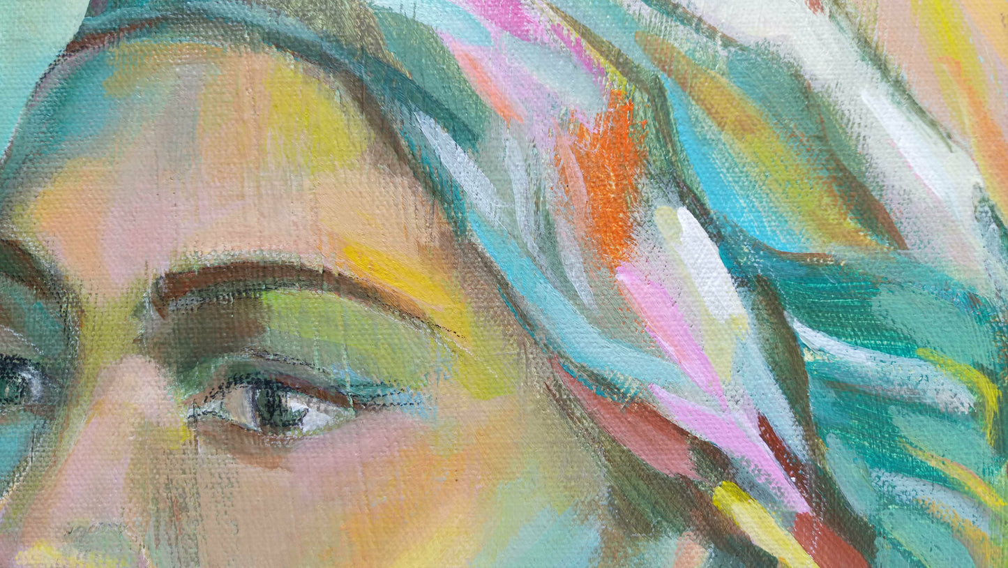 African Woman II - Detail 4