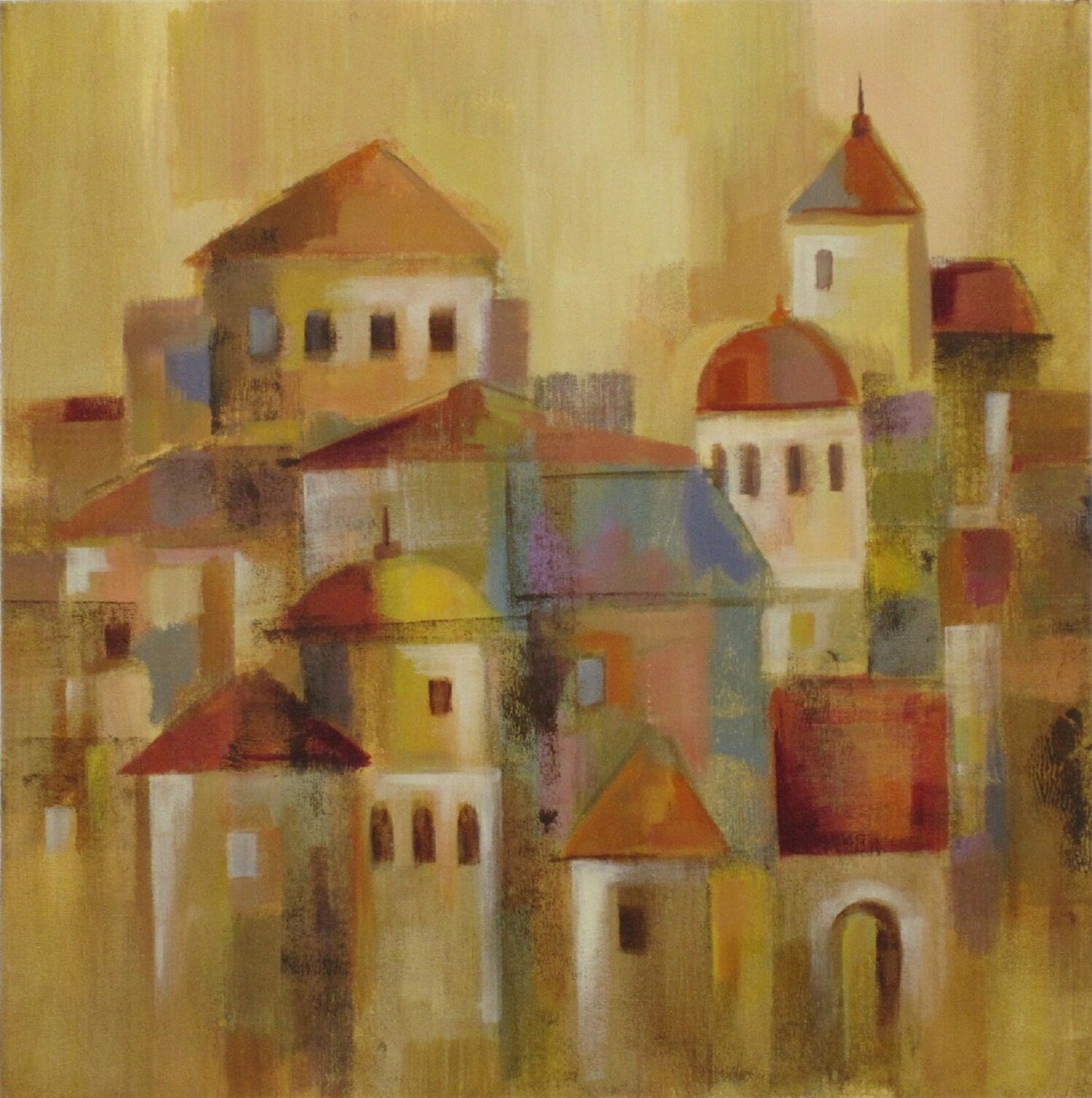Sunlit Harbor - Detail 1