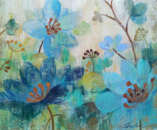 Peacock Garden by Silvia Vassileva