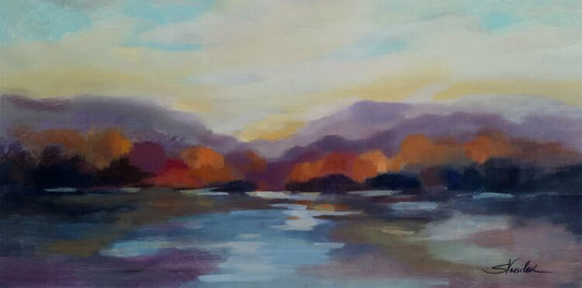 Fall Sunset by Silvia Vassileva