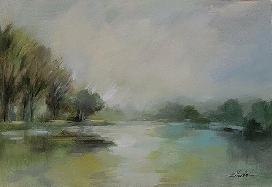 Lakeside Fog by Silvia Vassileva