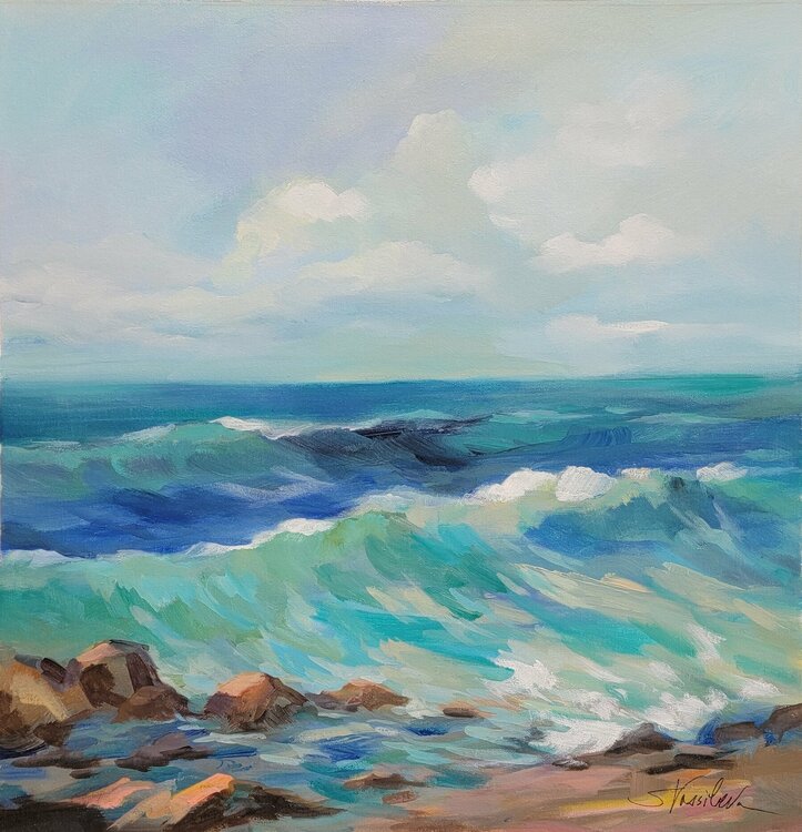 Rocky Beach by Silvia Vassileva