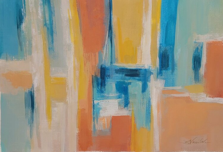 Summer Color Blocks by Silvia Vassileva