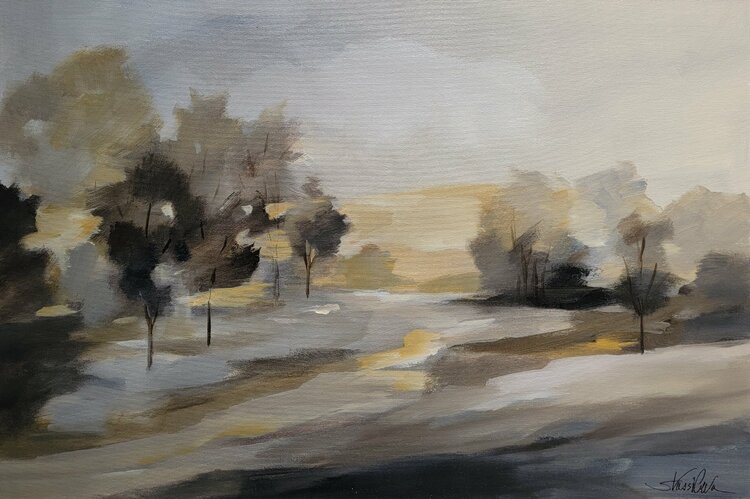 Rustic Landscape by Silvia Vassileva