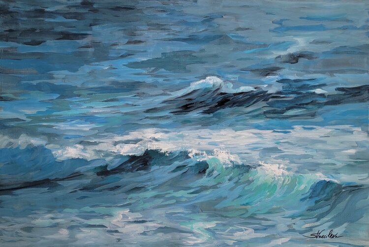 Deep Blue Sea by Silvia Vassileva