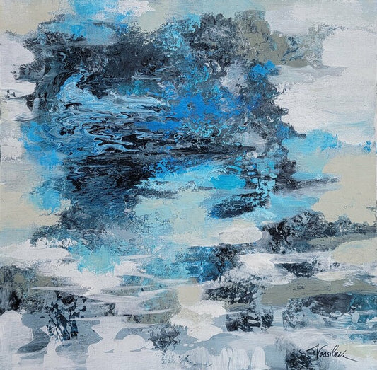 Brilliant Blue Water by Silvia Vassileva