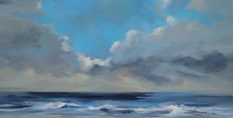 Sky Through The Clouds by Silvia Vassileva