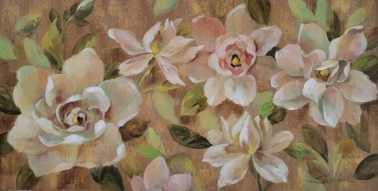 Blooming Gardenias by Silvia Vassileva