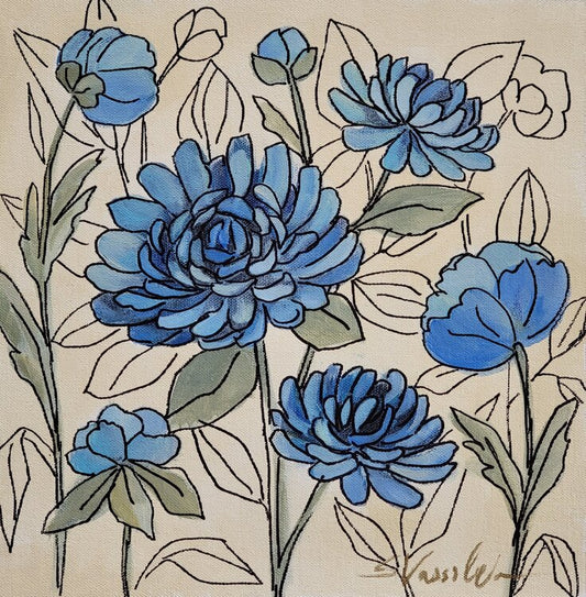 Spring Floral Lace I by Silvia Vassileva