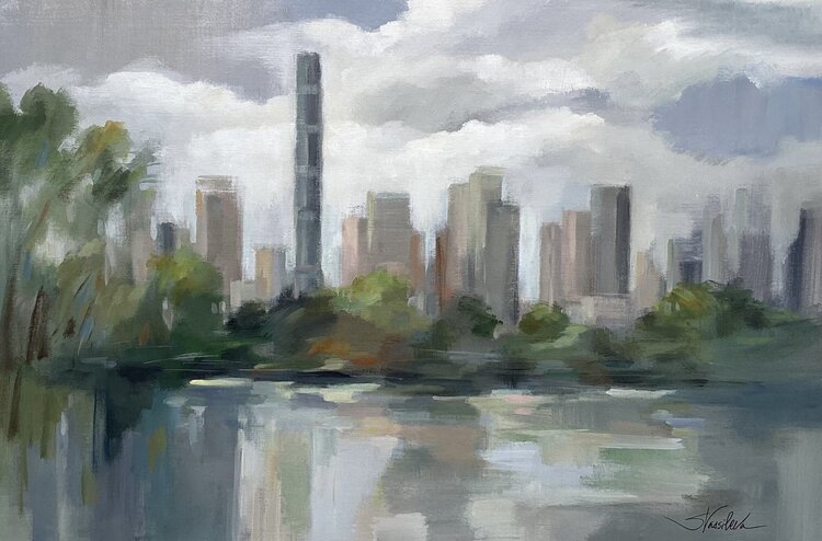 Central Park - Early Sping by Silvia Vassileva