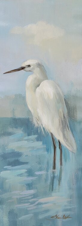Heron by the Lake II by Silvia Vassileva