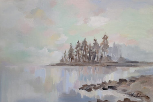 Lakeside Fog by Silvia Vassileva