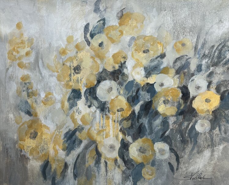 Flowers in a Rainy Day by Silvia Vassileva