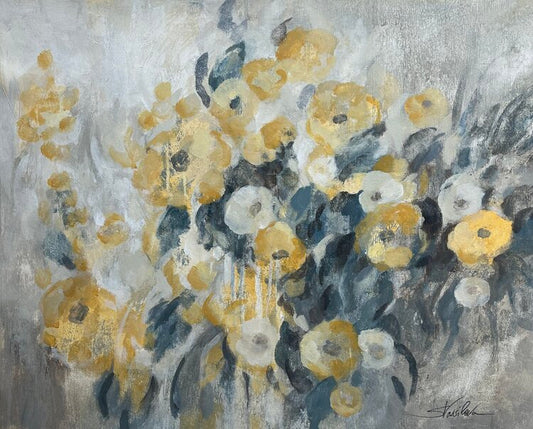 Flowers in a Rainy Day by Silvia Vassileva