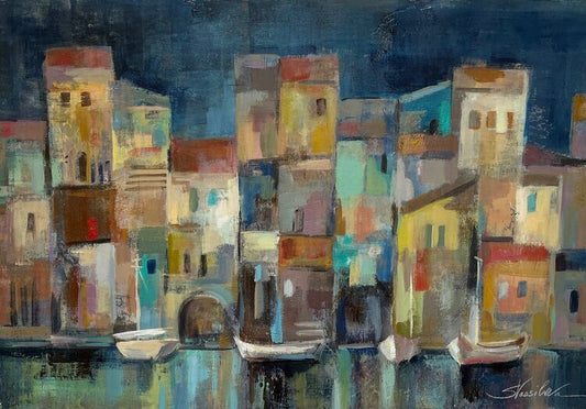 Evening Port by Silvia Vassileva
