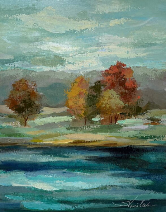 Malachite Lake I by Silvia Vassileva