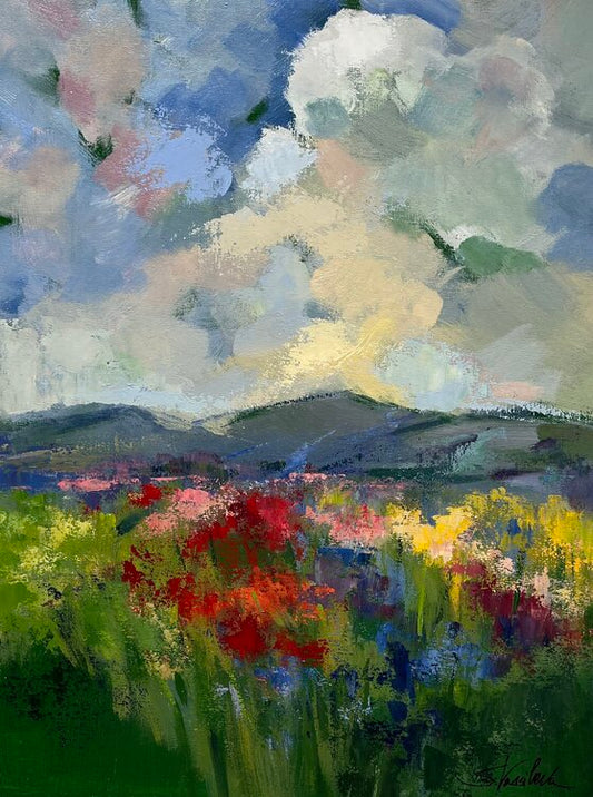 Green Meadow I by Silvia Vassileva