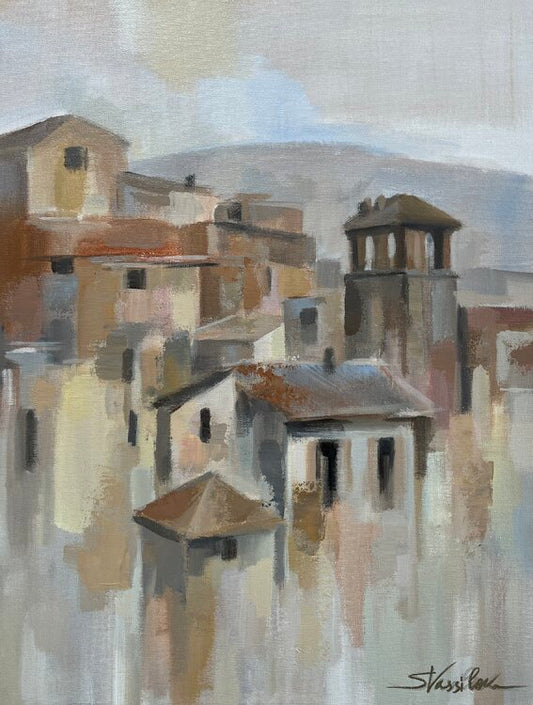 Town in Umbria II by Silvia Vassileva
