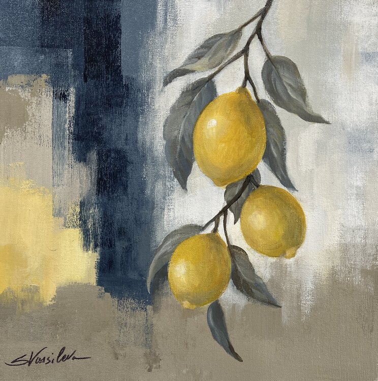 Lemons from the South I by Silvia Vassileva