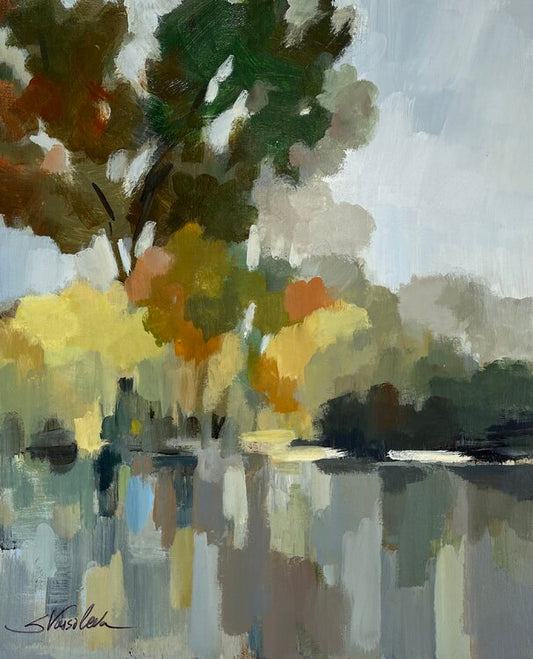 Lake in the Park I by Silvia Vassileva