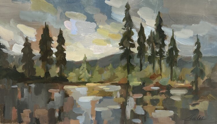 High Mountain Lake by Silvia Vassileva