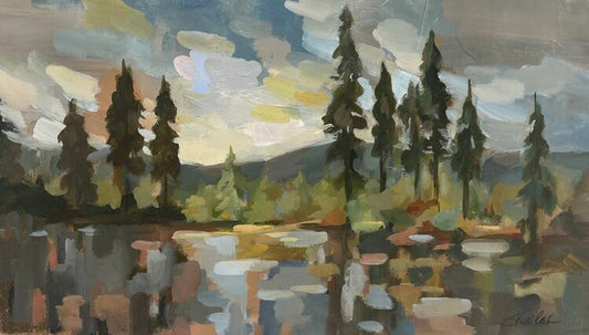 High Mountain Lake by Silvia Vassileva