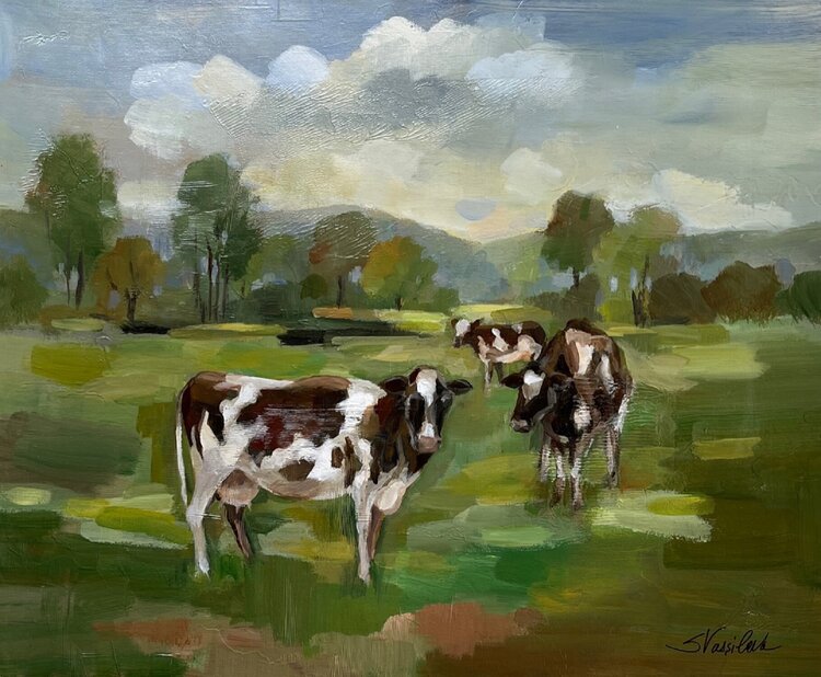 Green Pastures by Silvia Vassileva