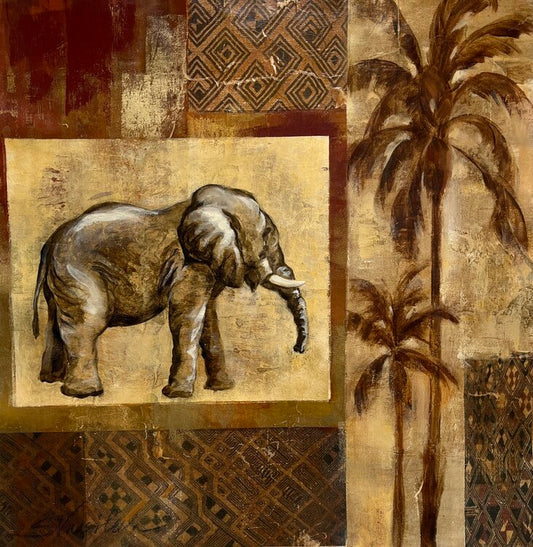 Safari Sketches - Elephant by Silvia Vassileva