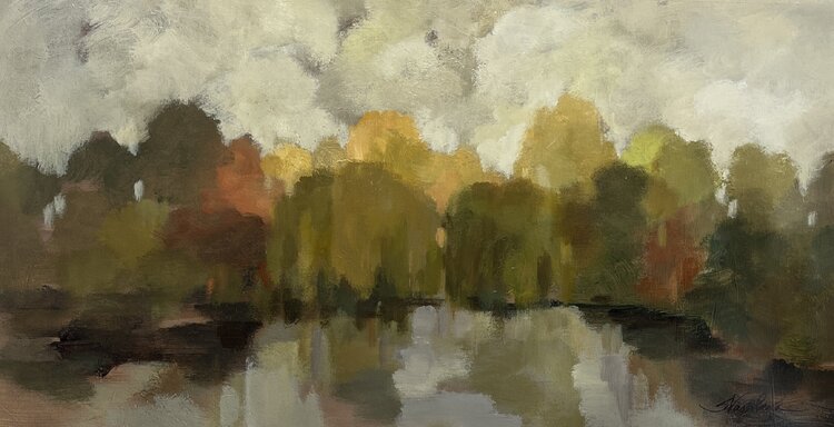 Fall Willows by Silvia Vassileva