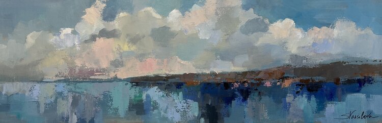 Impressionistic Seaside I by Silvia Vassileva