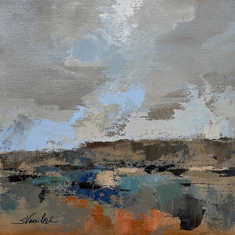 River and Sky I by Silvia Vassileva