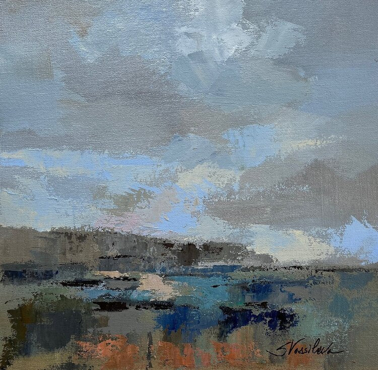 River and Sky II by Silvia Vassileva