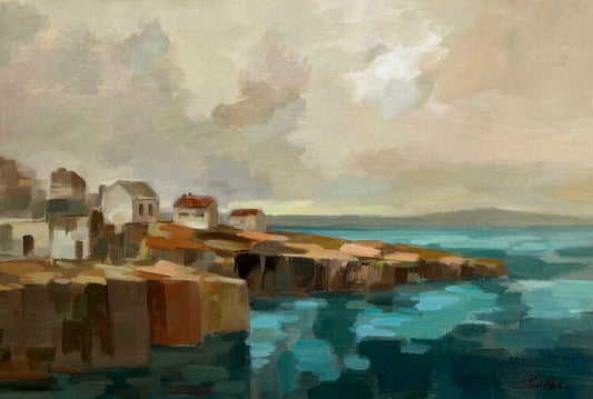 Southern Coast Town by Silvia Vassileva