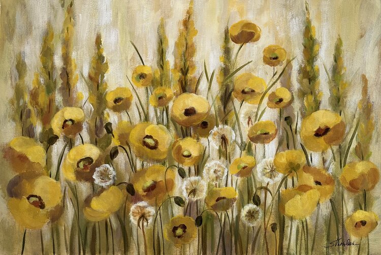Yellow Field by Silvia Vassileva