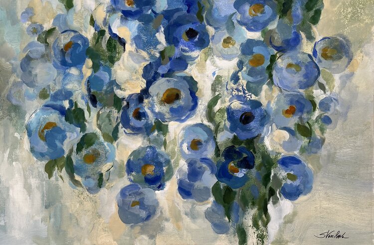 Blue Garden by Silvia Vassileva