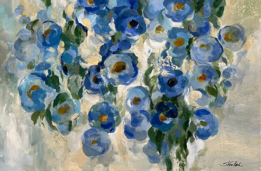 Blue Garden by Silvia Vassileva