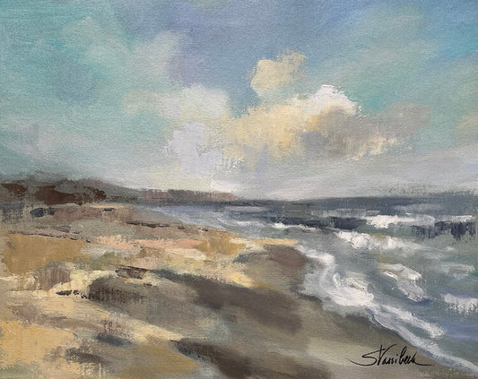 Morning Beach by Silvia Vassileva