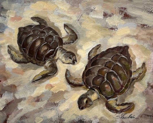 Sea Turtles by Silvia Vassileva