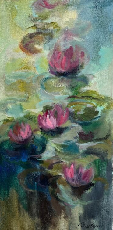 Water Lilies II by Silvia Vassileva