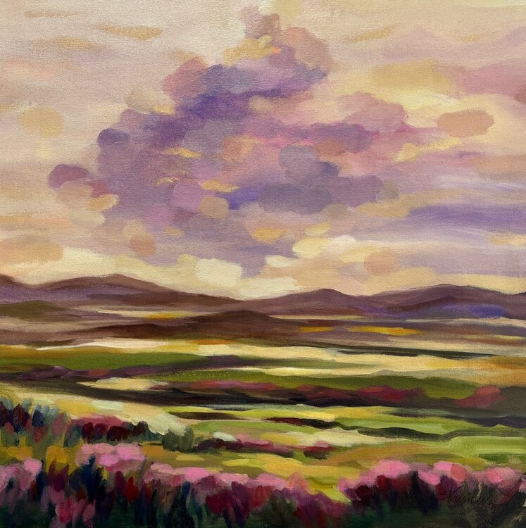 Purple Cloud by Silvia Vassileva