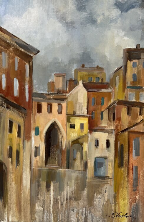 Houses in Umbria by Silvia Vassileva