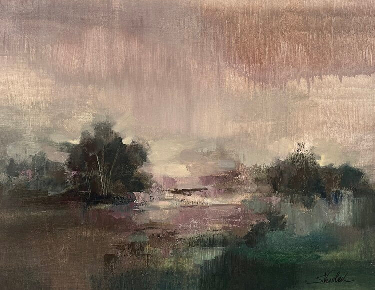 Early Morning Landscape by Silvia Vassileva