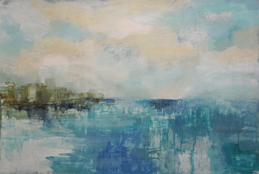 Cliff-side Town by Silvia Vassileva