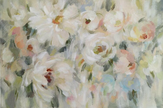 Expressive Pale Floral by Silvia Vassileva