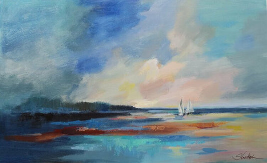 Ultramarine Sky and Sea by Silvia Vassileva