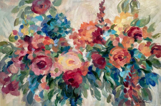 Flower Market by Silvia Vassileva