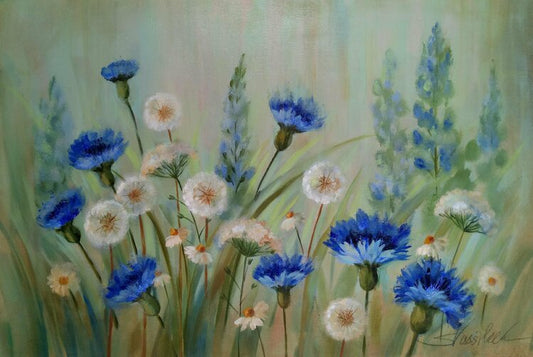 Fleurs des Chapmpes by Silvia Vassileva